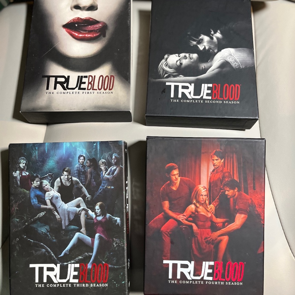 EUC True Blood DVD Series 1-4